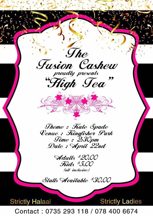 The Fusion Cashew High Tea