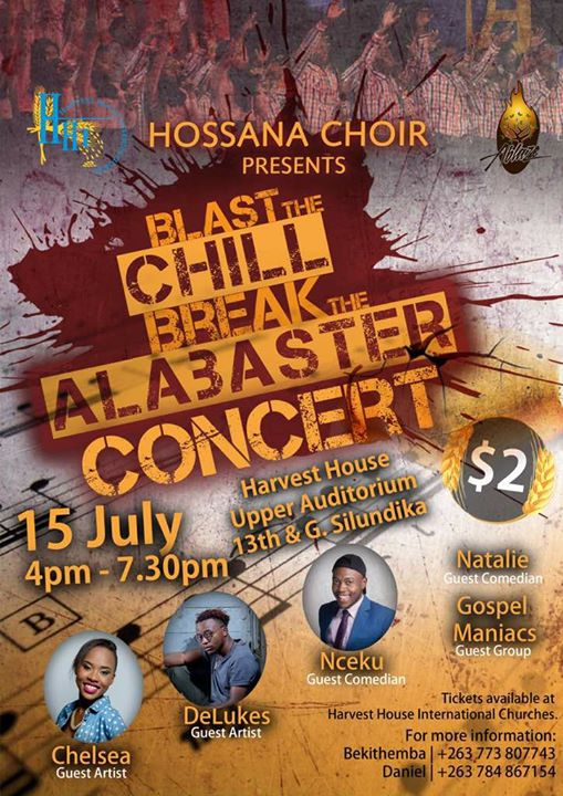 Blast The Chill Break. The Alabaster Concert!