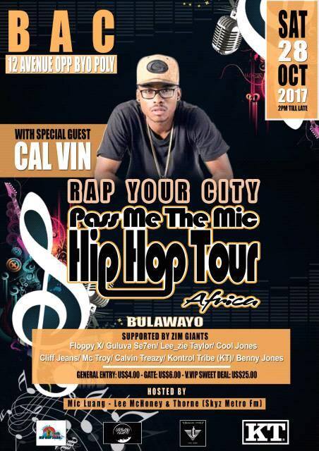 Pass Me The Mic Hip-hop Tour Africa